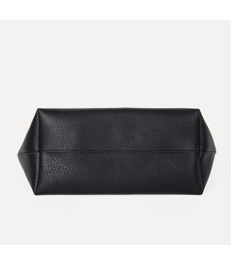 Vegan Leather Large Capacity Tote Bag - Soft Shoulder & Underarm Handbag for Women | Perfect for Work, Travel & Everyday Use