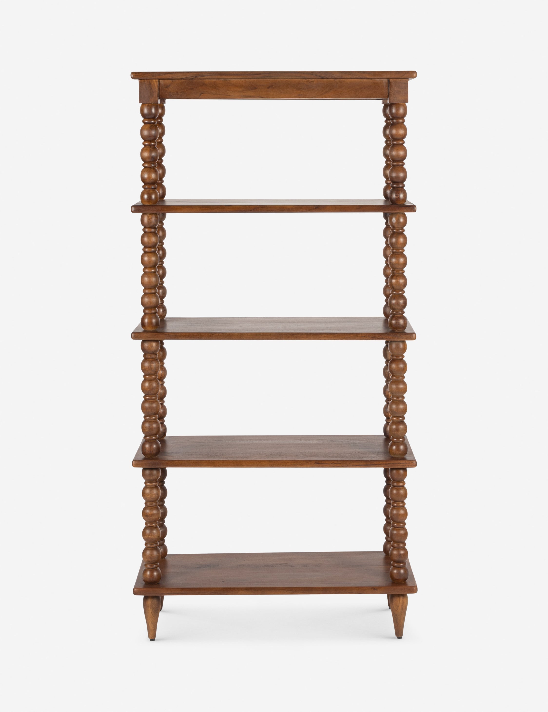 Foxton Bookcase - Modern Wooden Bookshelf for Home & Office - Perfect for Living Room, Bedroom, or Study Room Storage & Organization