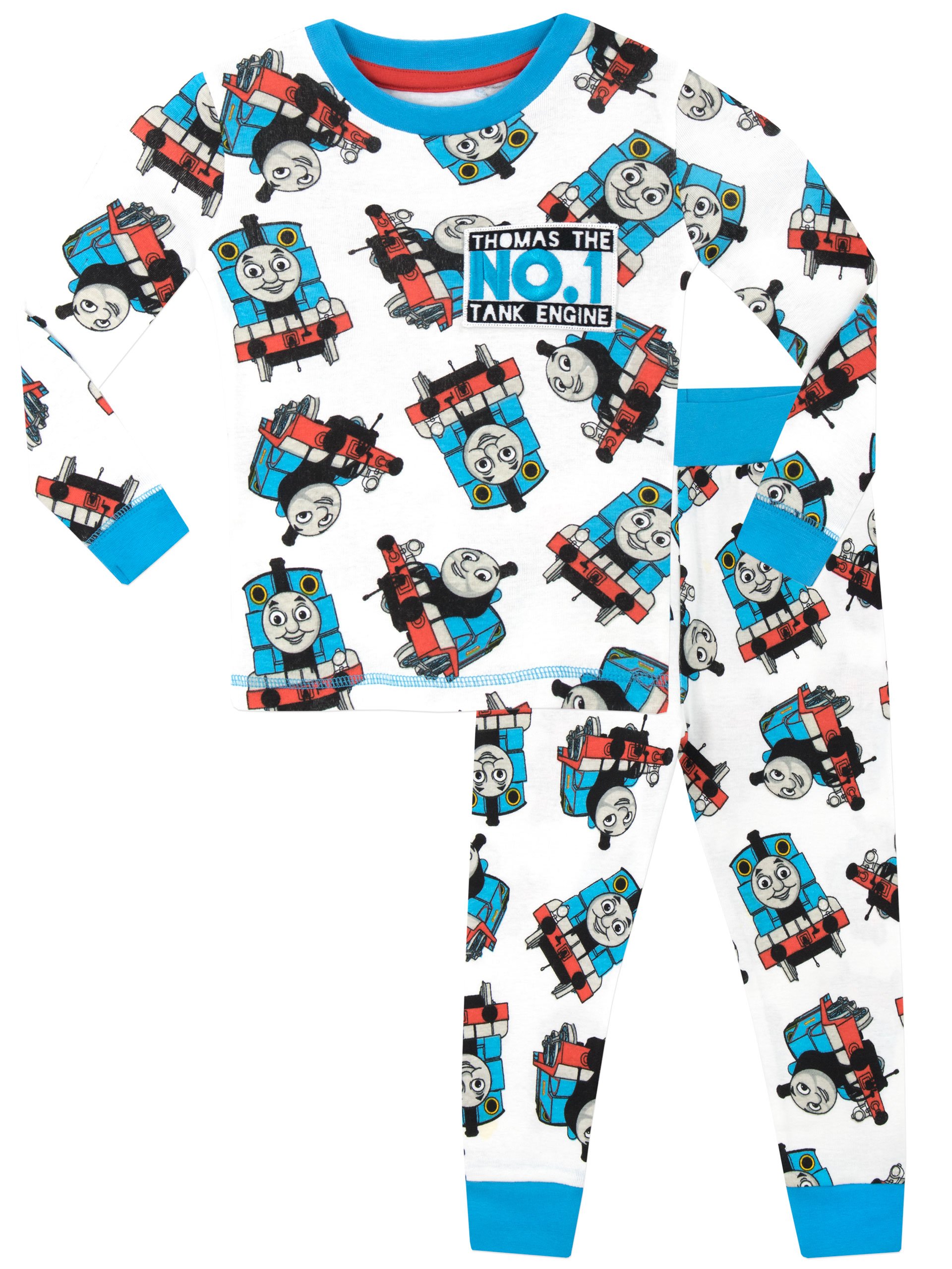 Thomas & Friends Boys' Thomas the Tank Engine Pajama Set - Soft Cotton Sleepwear for Kids - Perfect for Bedtime & Playtime