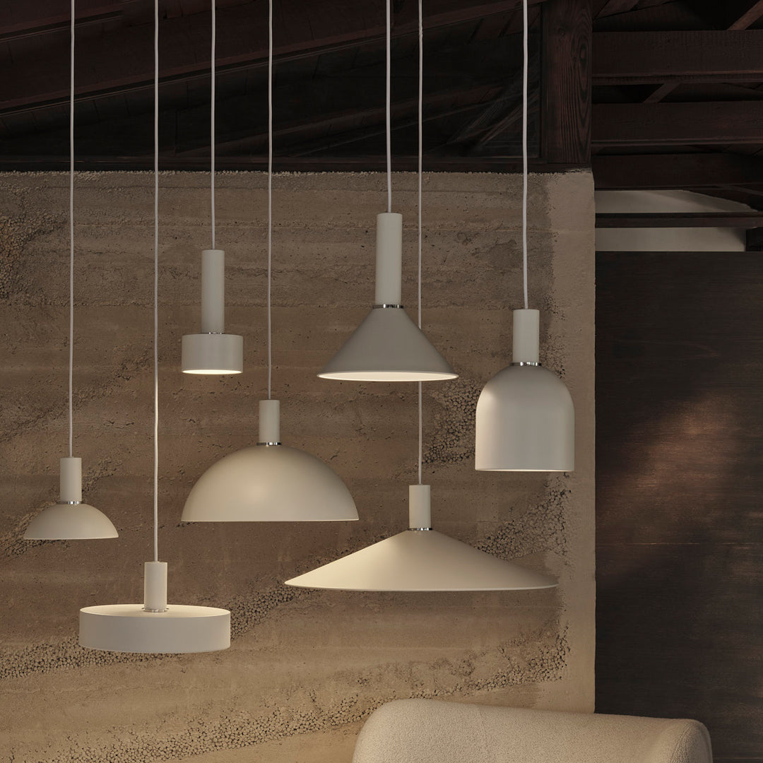 Ferm Living Collect Pendant Light - Modern Scandinavian Hanging Lamp for Dining Room, Bedroom & Living Room Decor | Dimmable LED Lighting for Cozy Ambiance