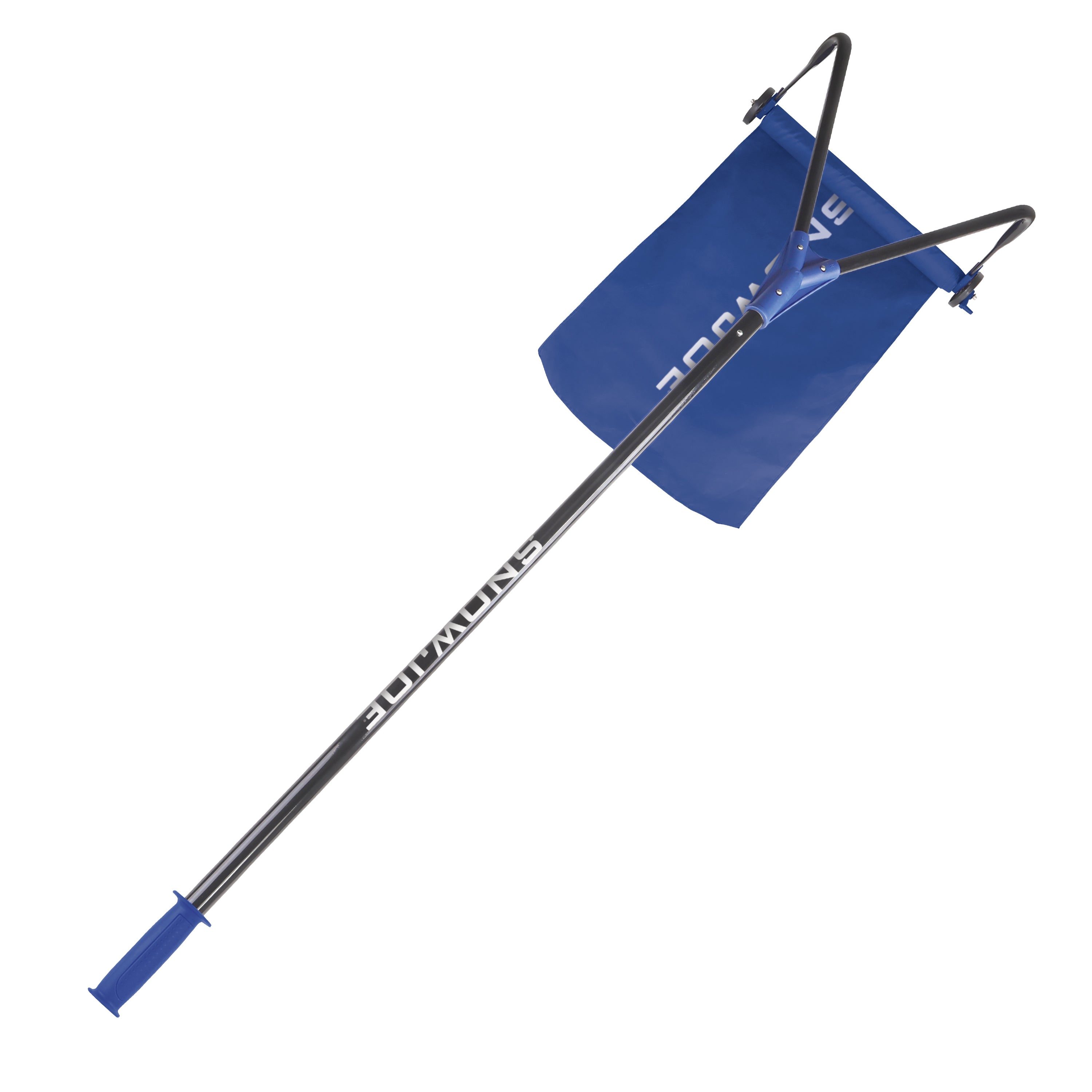 Snow Joe RJ208M PRO 20-Foot Roof Snow Rake with Debris Slide | 28-Foot Max Reach | Safe Snow Removal for Homes & Roofs