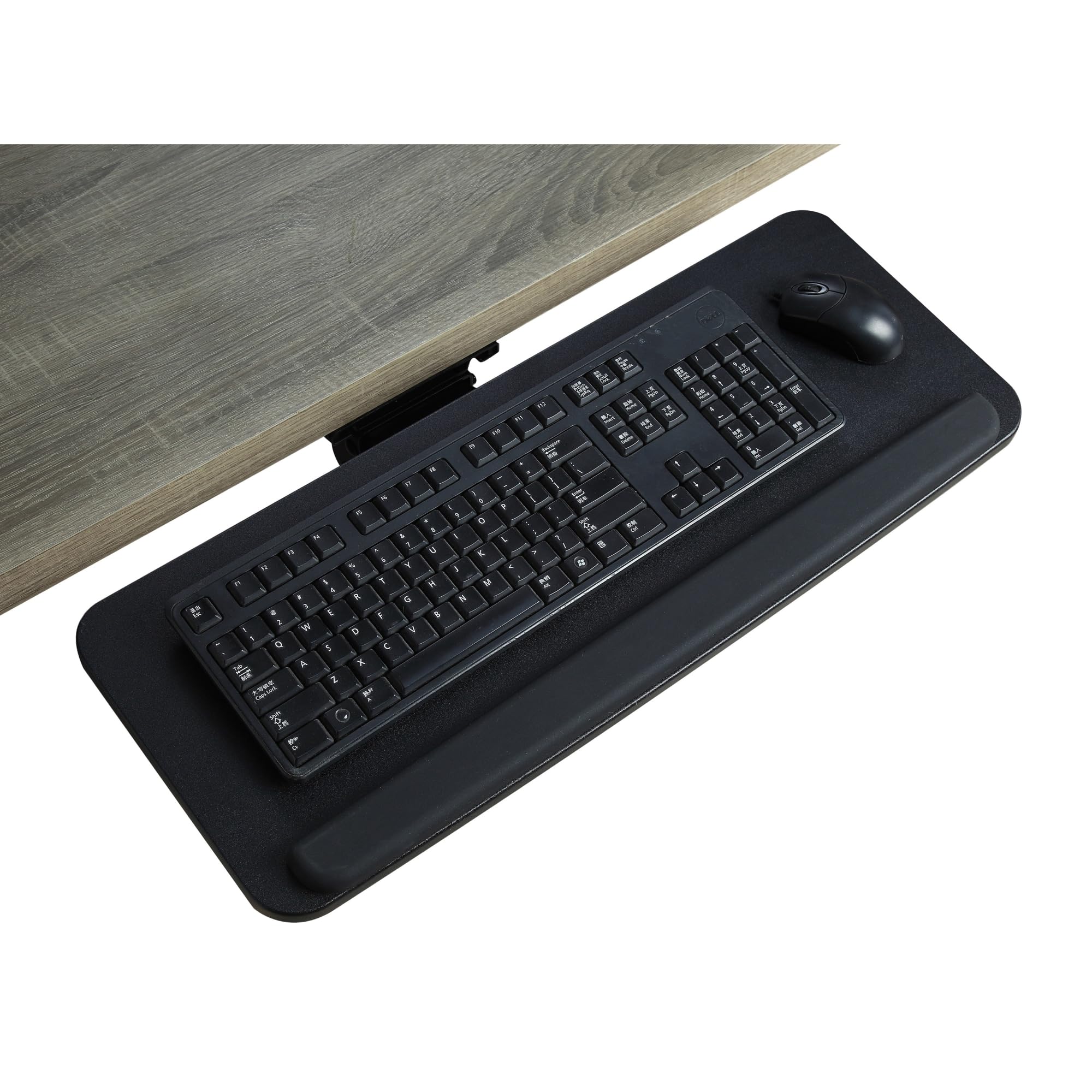 Lorell Universal Keyboard Tray - Ergonomic Desk Mount for Office & Home