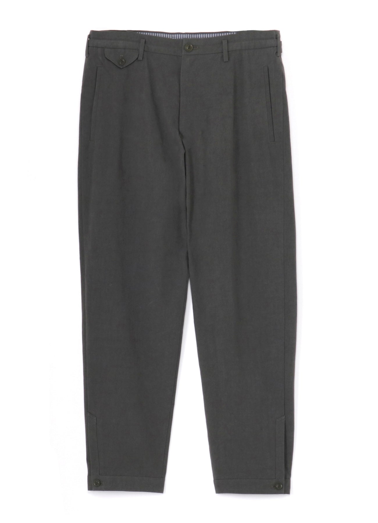 Stylish C/Poplin Paneled Hem Pants for Women - Comfortable & Trendy Casual Wear for Office, Outings & Everyday Use