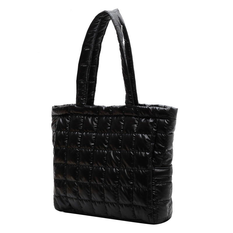 Stylish Winter Shoulder Bags for Women - Fashionable Plaid Handbag Purse - Perfect for Work, Travel & Daily Use