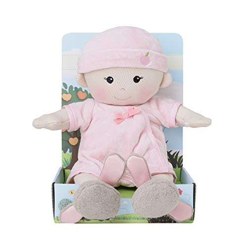 Organic Baby Girl Doll by Apple Park - Soft & Safe for Newborns & Toddlers - Perfect for Playtime, Gifts & Nursery Decor