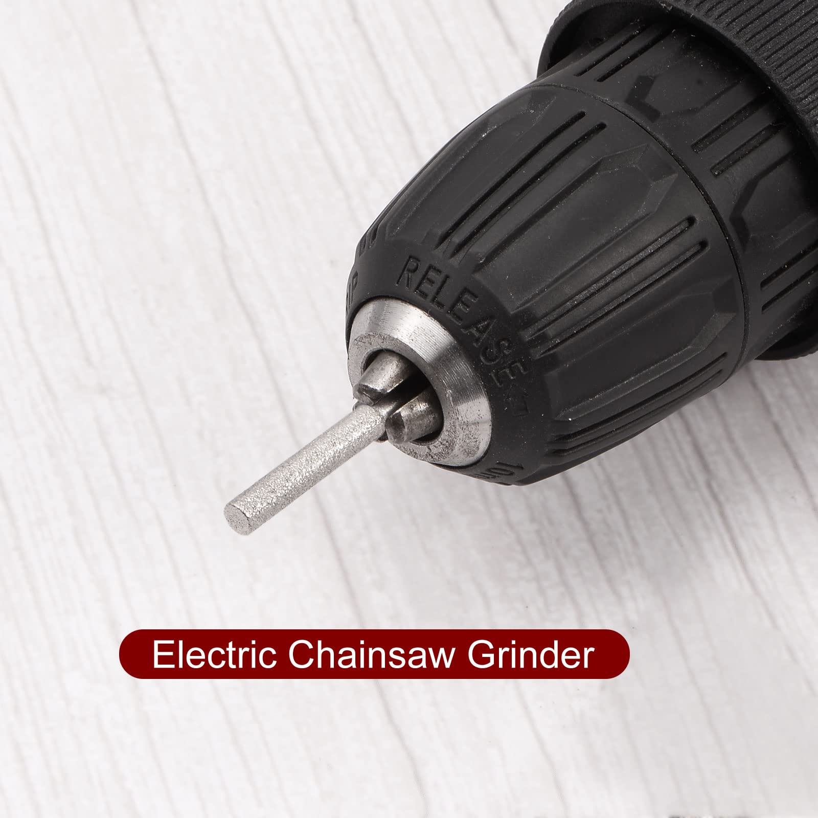 HARFINGTON 5-Piece Diamond Chainsaw Sharpener Bits 7/32