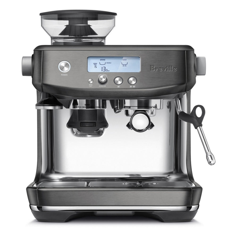 Breville Barista Pro Espresso Machine - Stainless Steel Coffee Maker with 15 Bar Pump, Built-in Grinder & Steam Wand for Latte & Cappuccino - Perfect for Home Baristas & Coffee Lovers (BES878BST1BCA1)