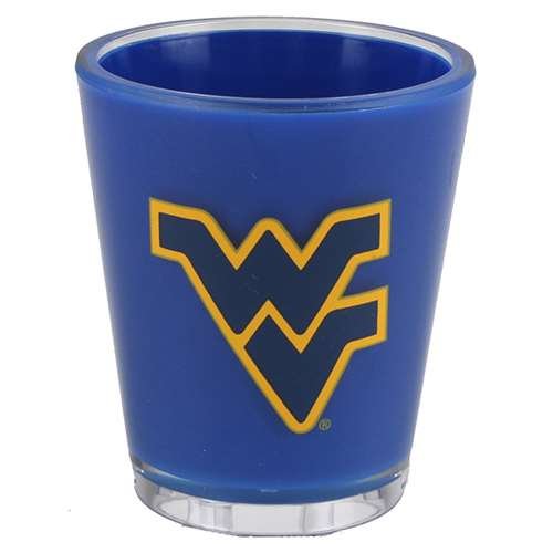 West Virginia Mountaineers Shot Glass - WVU Team Spirit Duck House Barware for Bourbon, Whiskey & Cocktails - Perfect for Game Day, Tailgating & College Parties