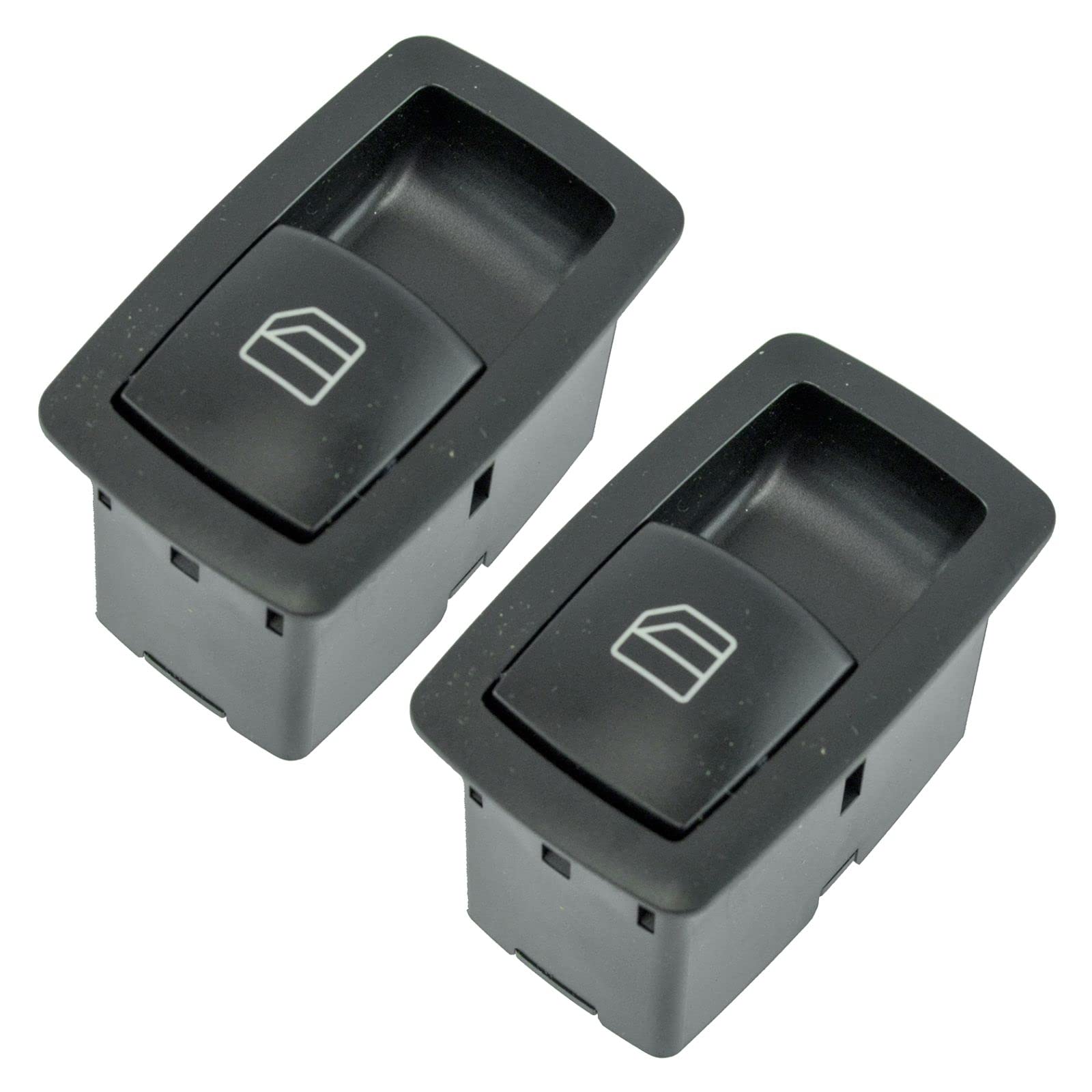 Mercedes Benz Rear Power Window Switch Pair - Driver & Passenger Side Replacement for W203 W209 W211 W219 - Perfect for DIY Car Repairs & Window Maintenance
