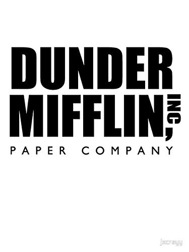Dunder Mifflin Stickers for Cars, Laptop, Wall - Waterproof Decals