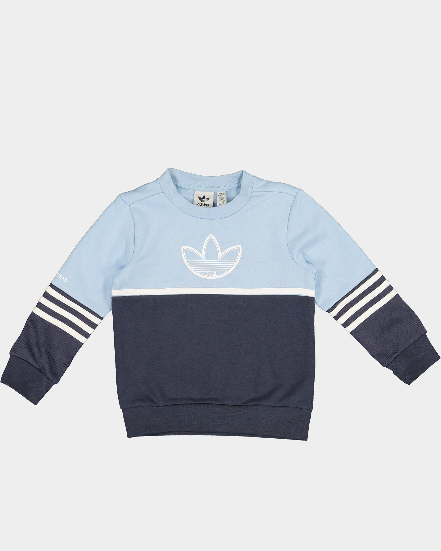 Adidas Kids' Sport Crew Set - Boys' & Girls' Athletic Outfit - Clear Sky Blue - Comfortable Cotton T-Shirt & Shorts for Running, Soccer & Playtime