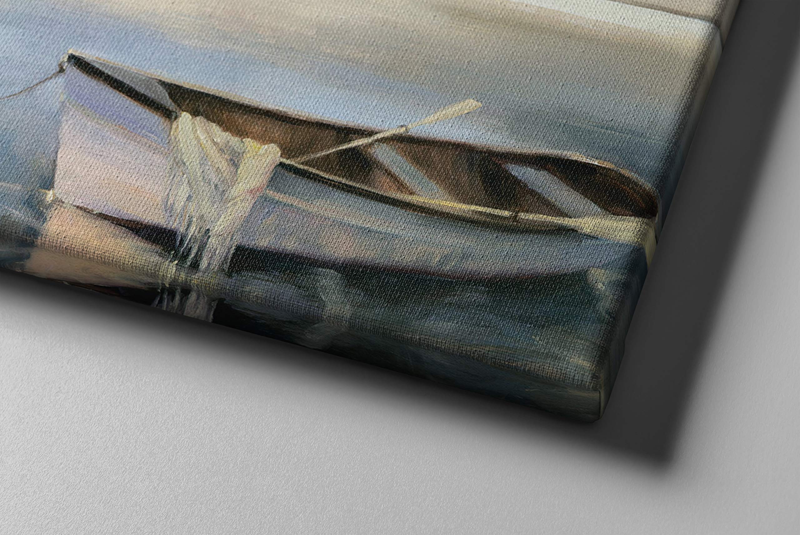 Romantic Dance Twilight Painting Canvas Wall Art - 24