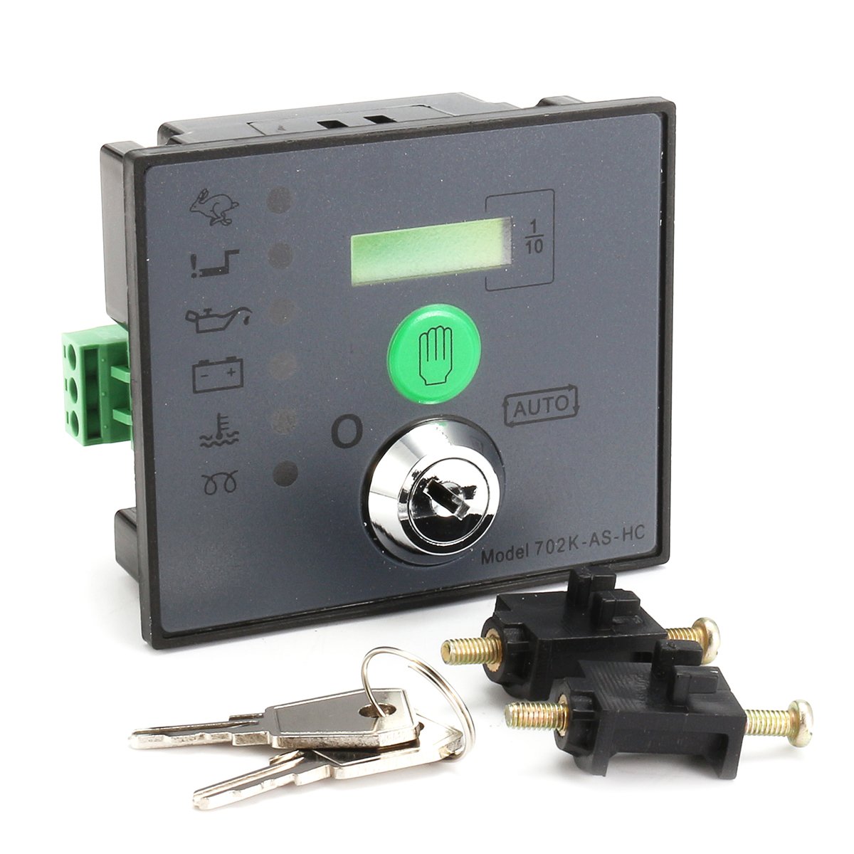 LTEFTLFL 702K-As-Hc Auto Start Generator Controller Board Panel - Replacement Part for Backup Power Systems - Home & Industrial Use