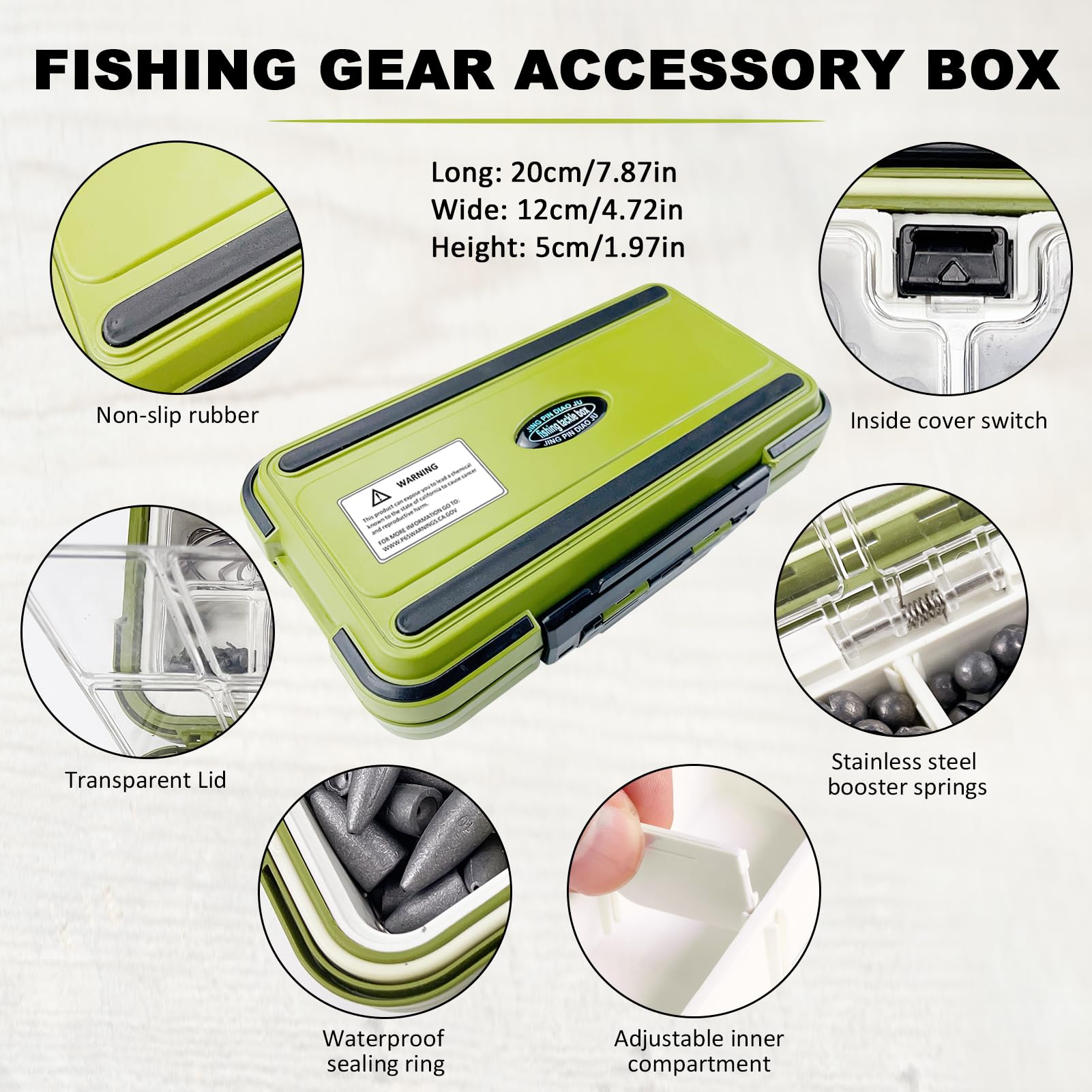 306pcs Fishing Lure Accessories Kit - Hooks, Sinkers, Bobbers, Jigs, Beads & Swivels | Complete Tackle Box Set for Freshwater & Saltwater Fishing | Perfect for Bass, Trout & Walleye Anglers