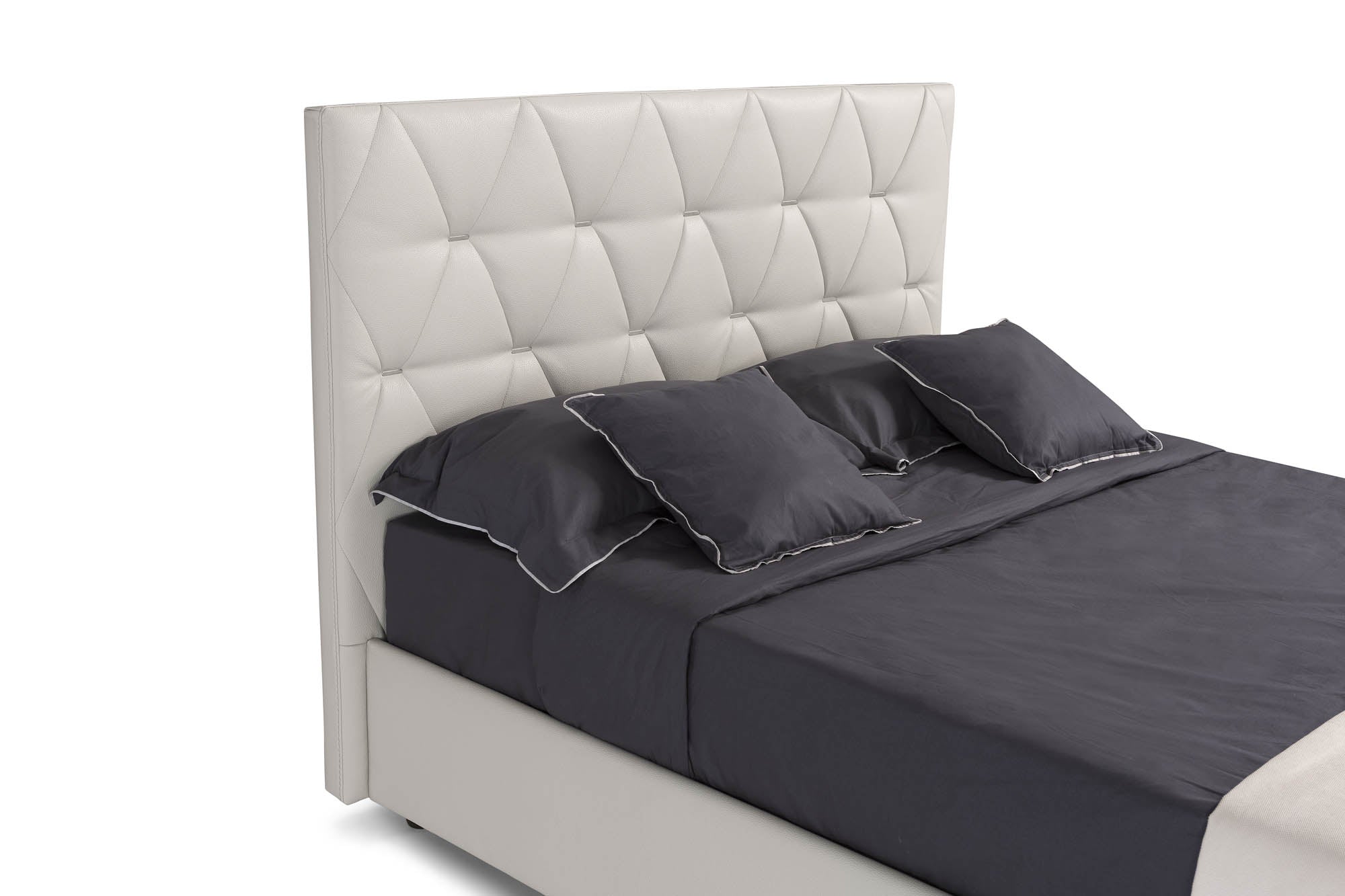 Novaluna Luxury Bed - Premium Italian-Made Bed Frame for Master Bedroom & Guest Room - Elegant & Durable Home Furniture for Modern Bedrooms