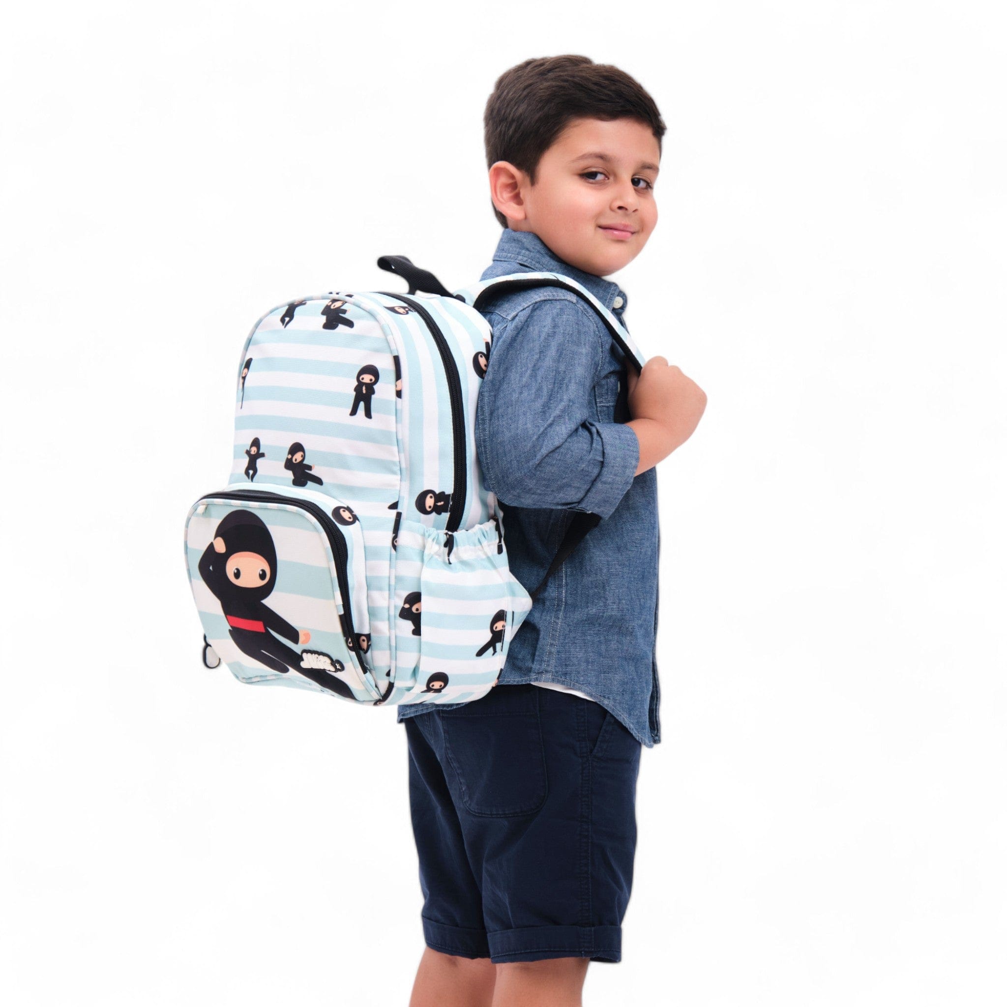 Ninja Medium Backpack - Lightweight Durable School & Travel Backpack for Men & Women - Perfect for College, Hiking, Commuting & Everyday Use