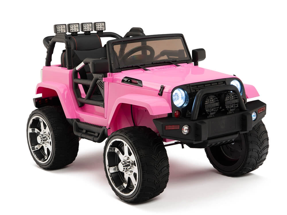 12V 10Ah Rechargeable Lithium Battery for Jeep & Off-Road Trucks - Durable EVA Wheels, Long-Lasting Power - Perfect for Camping, Off-Road Adventures & Emergency Power Supply