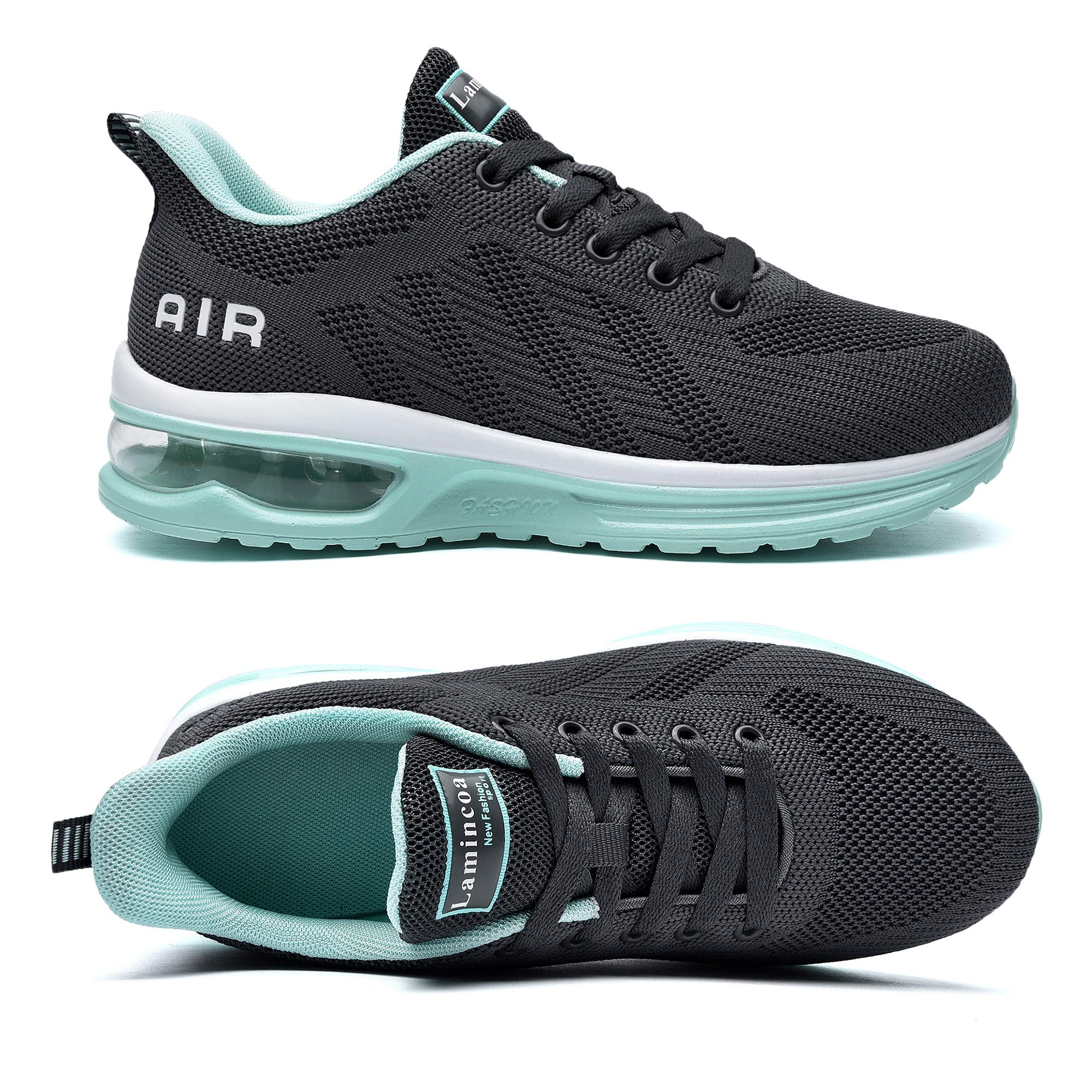 Lamincoa Women's Lightweight Walking & Running Shoes - Non-Slip Tennis Sneakers with Breathable Mesh & Air Cushion for Gym, Workout & Sports | Perfect for Jogging, Training & Daily Wear
