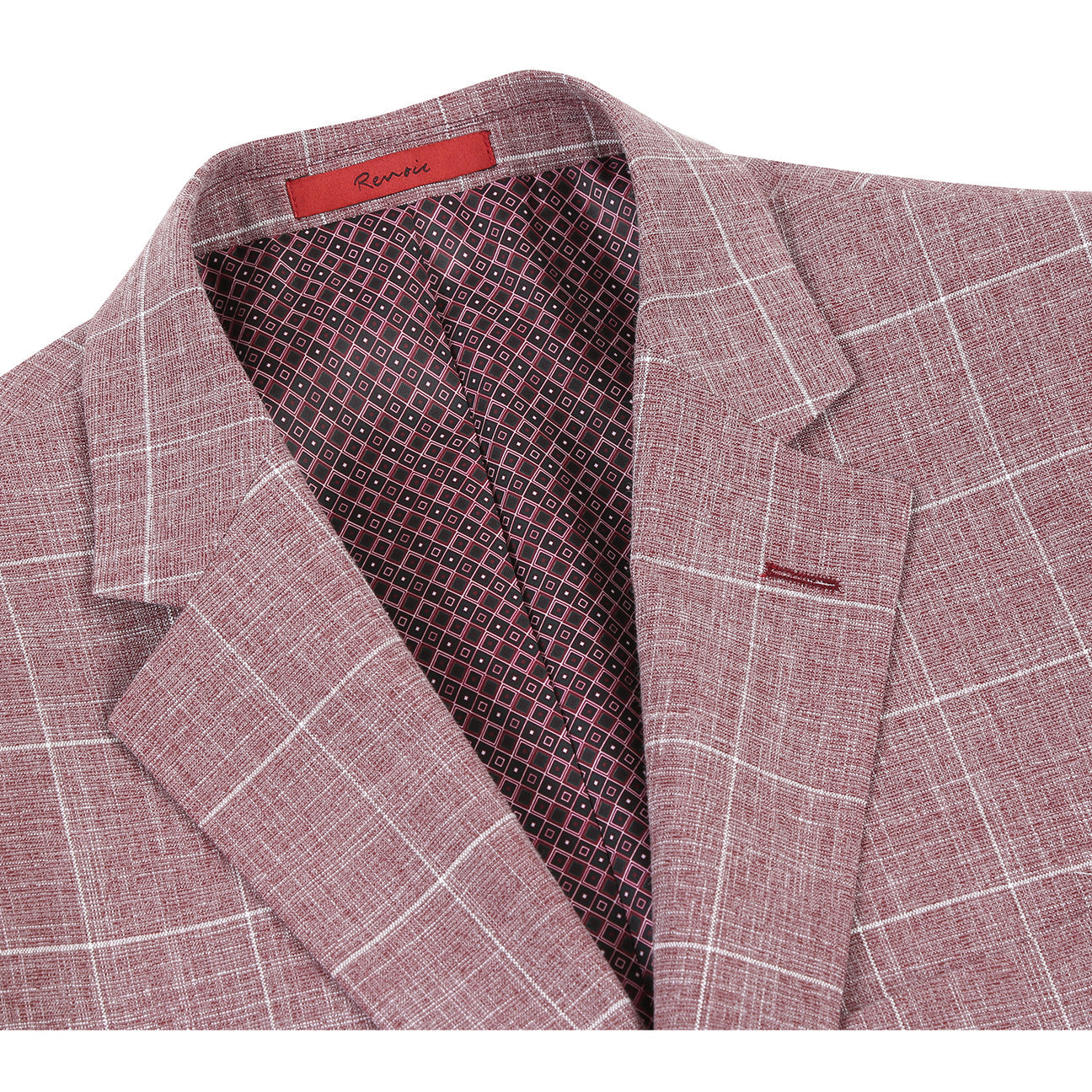 Alessandro Vitello by Renoir Classic Fit Blazer in Wine Red - Size 294/31 | Premium Men's Formal Jacket for Business Meetings, Weddings & Special Occasions
