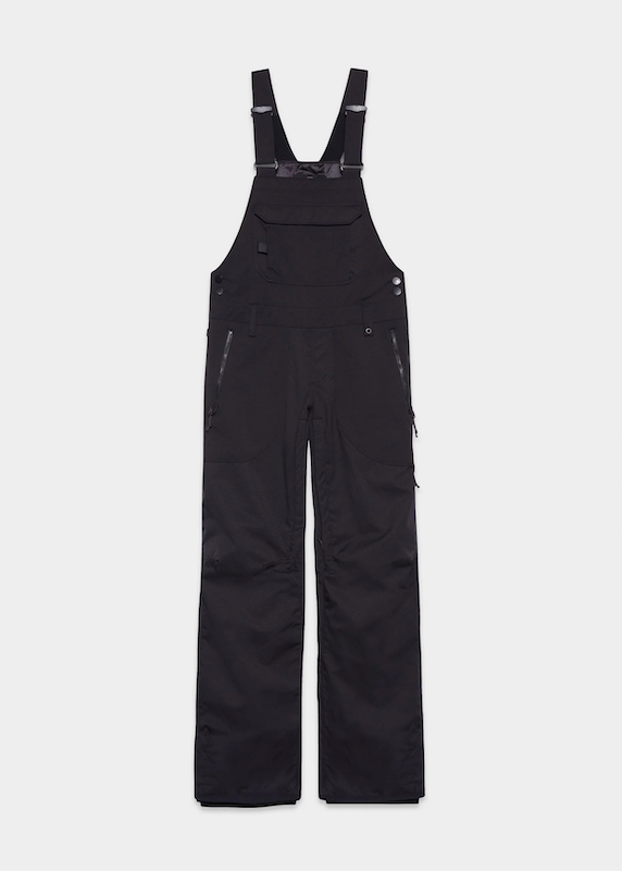 686 Women's Black Magic Insulated Bib Snow Pants 2023 - Waterproof Winter Ski Bib Overalls for Snowboarding & Cold Weather Activities