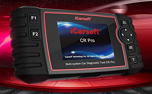 iCarsoft CR Pro OBD2 Scanner - Multi-System Diagnostic Scan Tool for All Cars & Trucks | Oil Reset, EPB, BMS, SAS, ETC | Professional Automotive Code Reader for Mechanics & DIY Use at Home Garage
