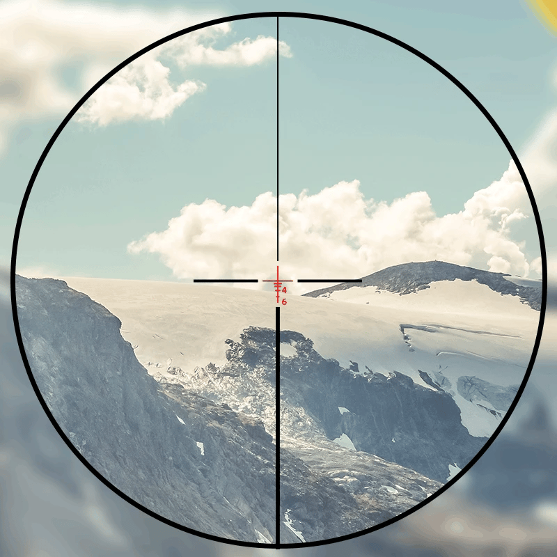 VOMZ 4x32 Riflescope - 20mm Dovetail Mount Tactical Reflex Sight for Hunting, Airsoft & Sniper Rifles | Perfect for Long-Range Shooting & Outdoor Adventures