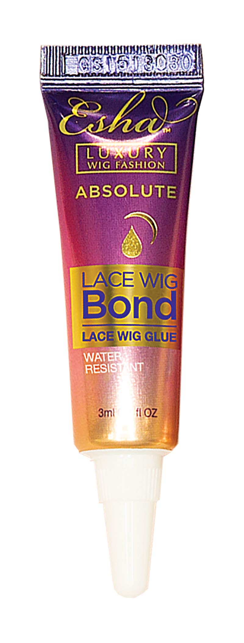 Esha Absolute Lace Wig Adhesive Glue - Strong Hold Travel Size for Secure Wig Attachment - Perfect for Daily Wear, Cosplay & Special Occasions