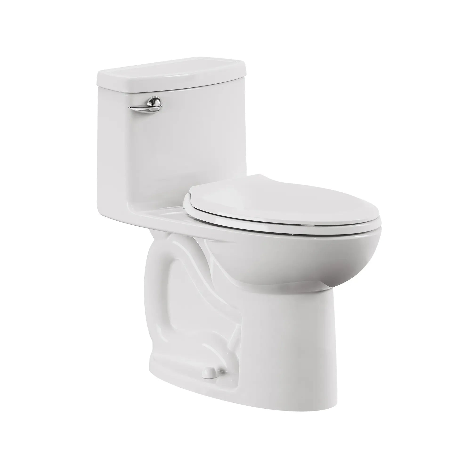 Compact Cadet® 3 One-Piece 1.28 GPF/4.8 LPF Elongated Toilet with Soft-Close Seat - Water-Saving Chair Height Design for Small Bathrooms & Powder Rooms