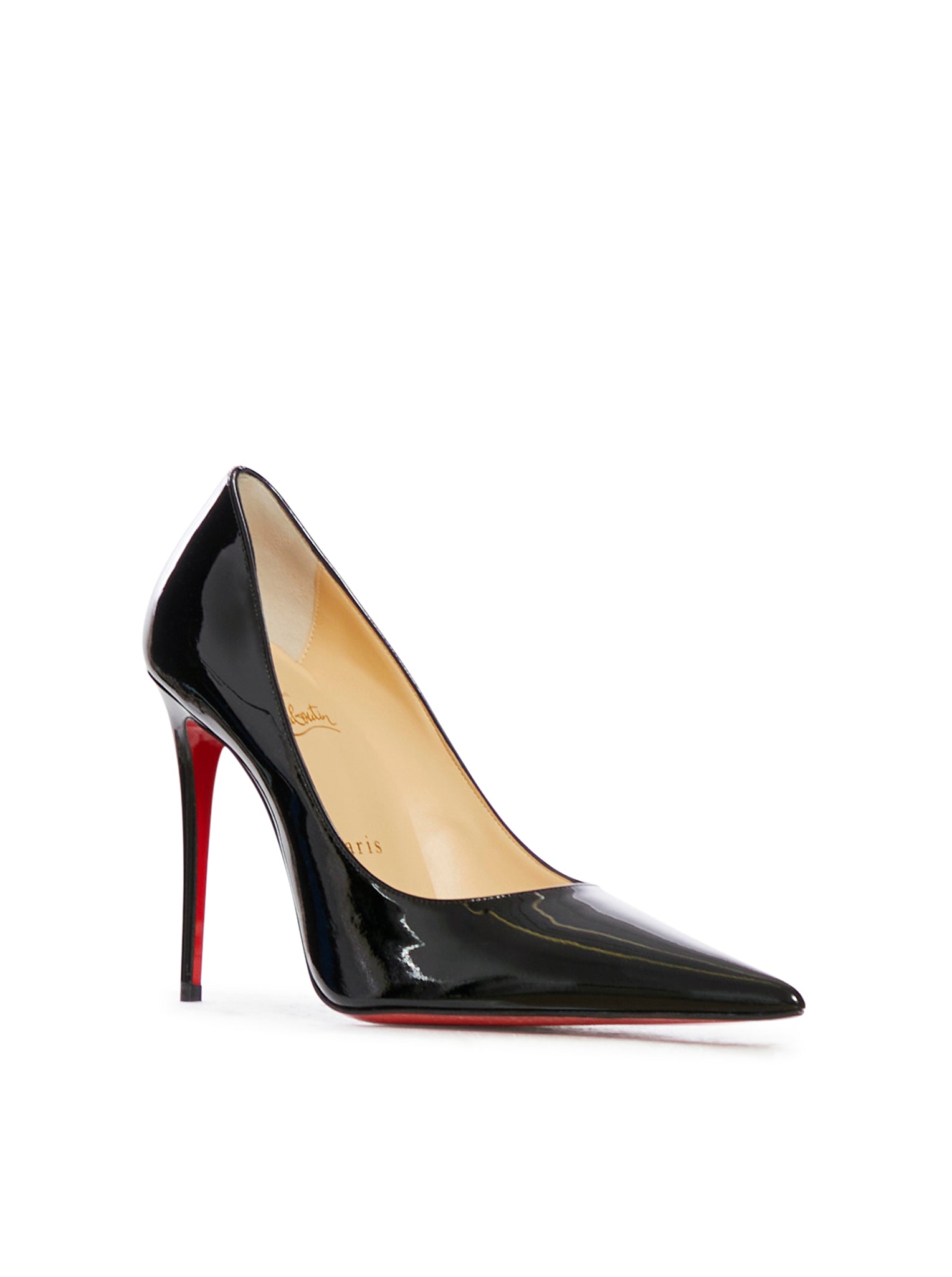 KATE MAX 100 Patent Leather Pointed Toe Stiletto Heels - Women's Fashion Dress Pumps for Party, Wedding & Evening Wear