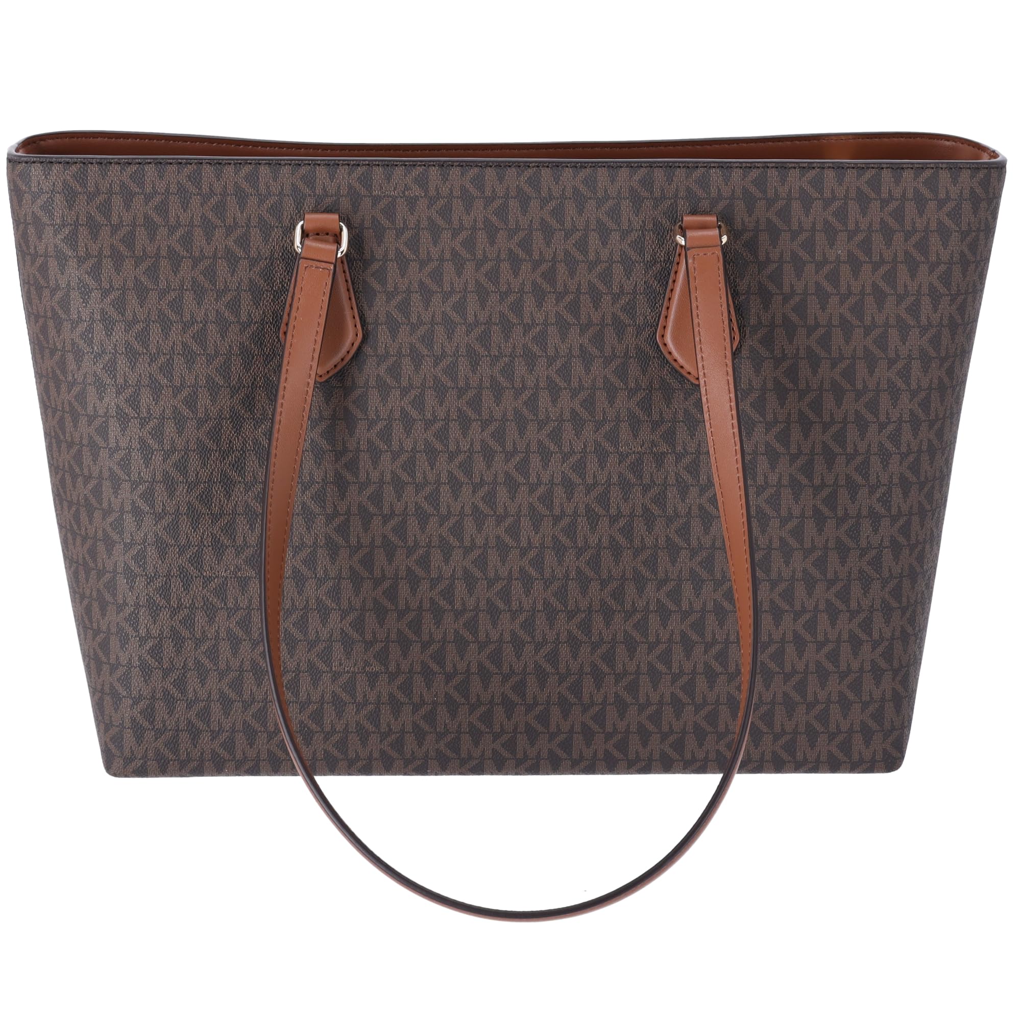 Michael Kors Sheila Large Leather Tote Handbag for Women - Brown | Premium Designer Shoulder Bag for Work, Travel & Everyday Use