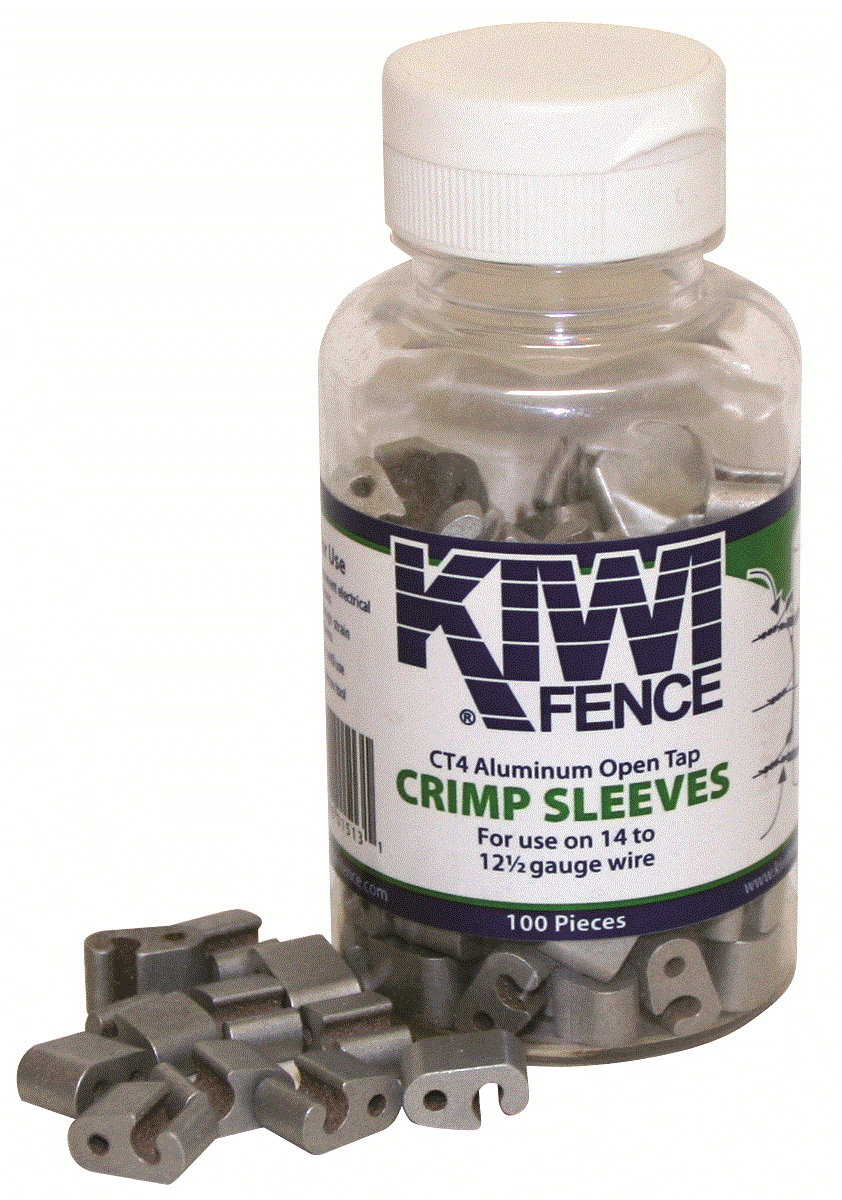 100 Pack Open Tap Crimp Sleeves - High-Quality Electrical Connectors for Automotive Wiring, DIY Projects & Home Electrical Repairs