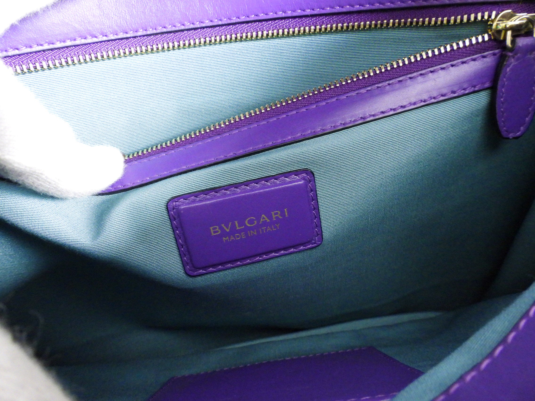 Bvlgari Serpenti Forever Flap Purple Large Crossbody Bag - Luxury Designer Handbag for Women, Perfect for Evening Parties & Special Occasions