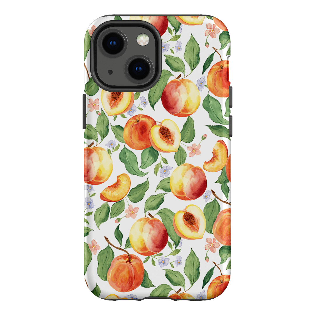 Stylish Peach Blossom Phone Case for iPhone & Samsung - Floral Design Protective Cover - Perfect for Spring Fashion & Everyday Use