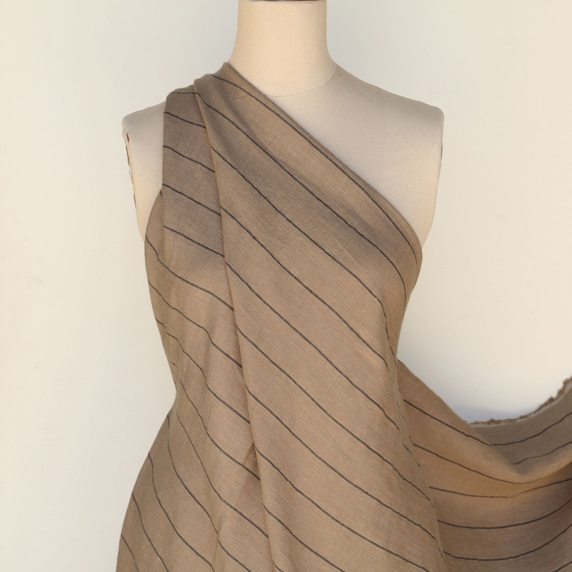 Organic Hemp Washed Cameo - Premium Eco-Friendly Fabric for Sustainable Fashion & Home Decor | Perfect for Dresses, Shirts, and Boho Chic Decor