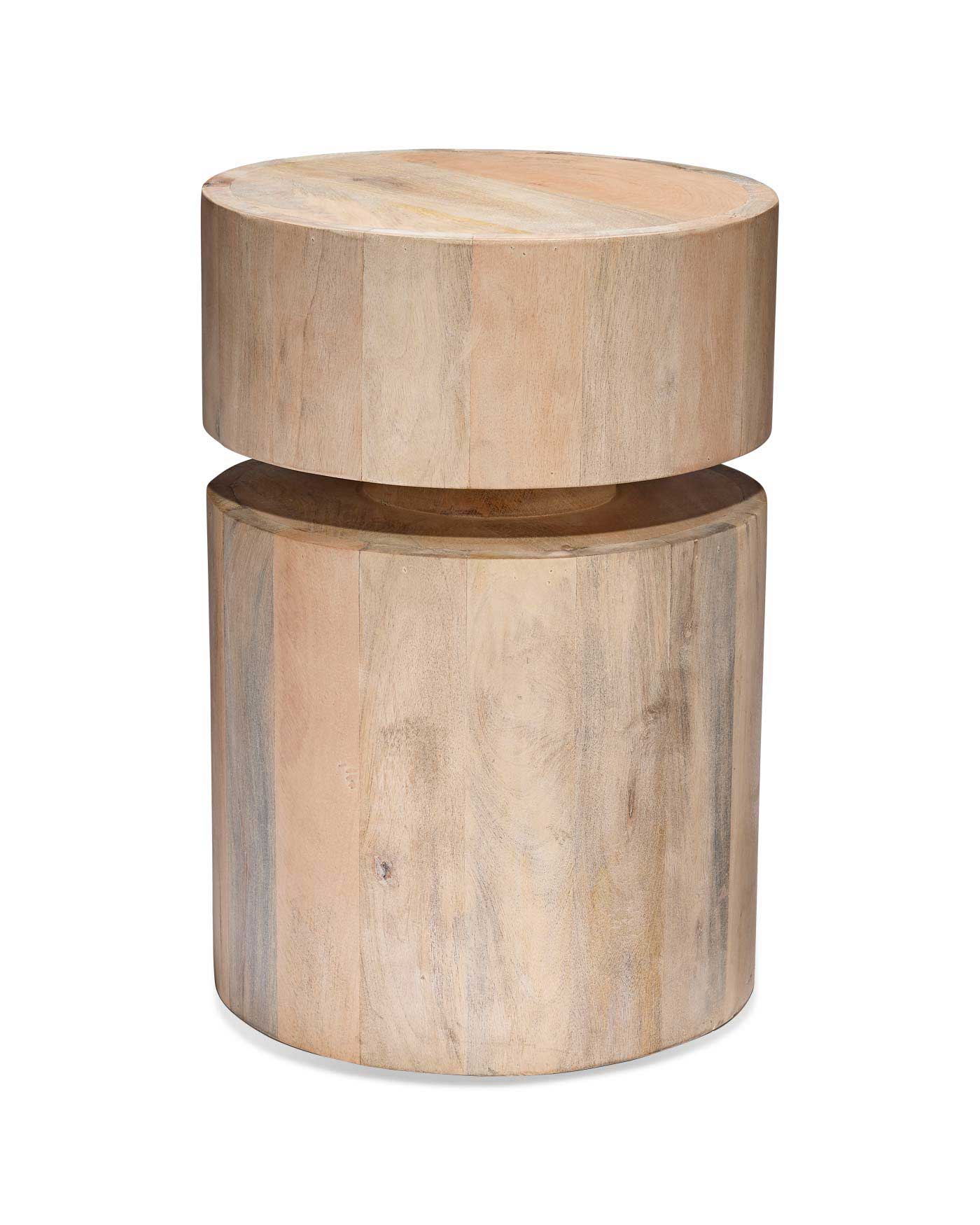 Round Side Table by Dylan - Modern End Table for Living Room, Bedroom & Office - Perfect for Coffee, Books & Decor