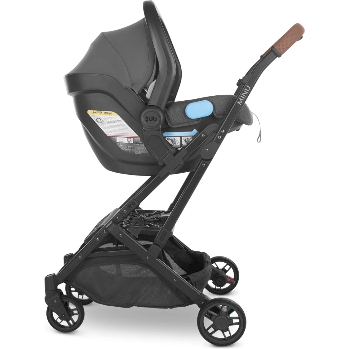 UPPAbaby Minu & Minu V2 Stroller Adapters for Bassinet, Aria, Mesa, Mesa V2 & Mesa Max Infant Car Seats - Safe & Secure Travel System for Newborns & Toddlers - Perfect for City Walks, Shopping & Family Outings