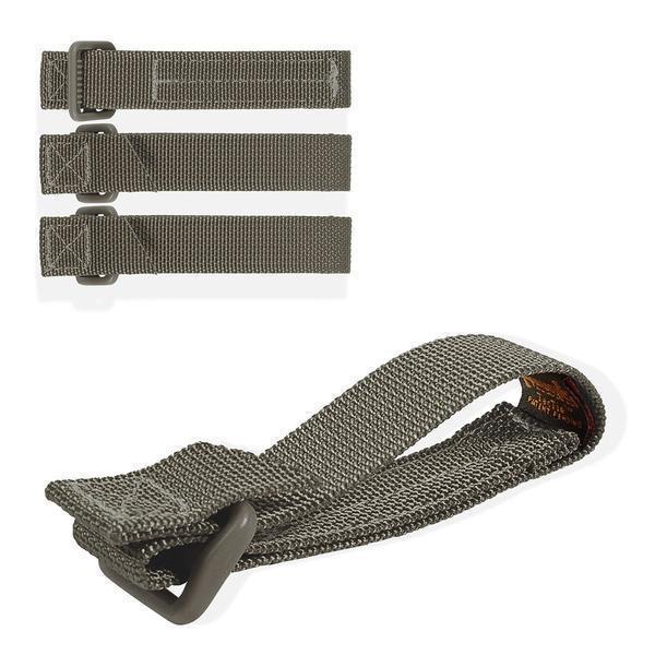 3 TacTie (Pack of 4) - Heavy Duty Reusable Cable Ties for Organizing Wires, Cords & Cables - Perfect for Home, Office, Garage & Workshop Organization