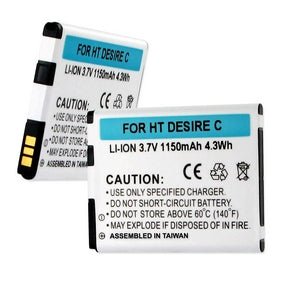 HTC Desire C PL01200 PL01210 3.7V 1150mAh Li-Ion Replacement Battery - Compatible with Smartphones, Tablets & Portable Devices | Long-Lasting Power for Daily Use
