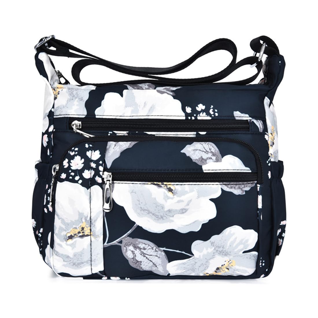 Stylish Women's Crossbody Shoulder Bag with Multiple Pockets - Fashion Messenger Purse for Daily Use, Travel & Work Essentials