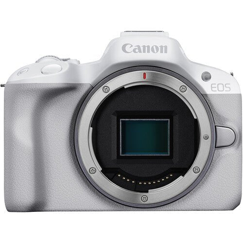 Canon EOS R50 Mirrorless Digital Camera Body Only (White) - Perfect for Travel, Vlogging & Photography Enthusiasts