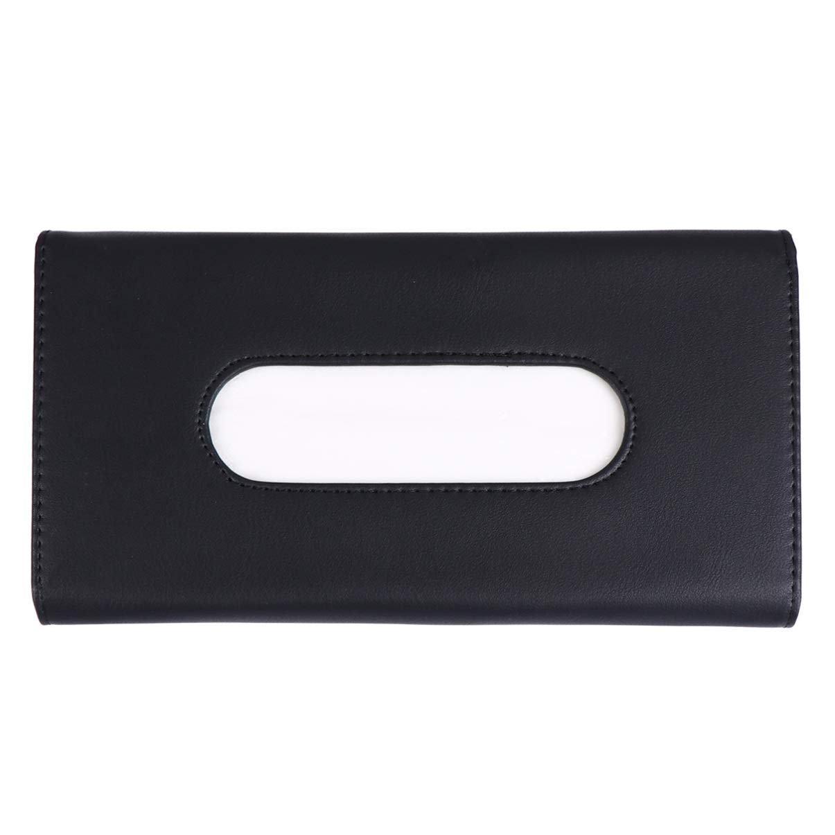 Premium Car Visor Tissue Box Holder - Black Hanging Tissue Dispenser for Vehicles, Cars & SUVs | Perfect for Road Trips, Commuting & Family Travel Accessories