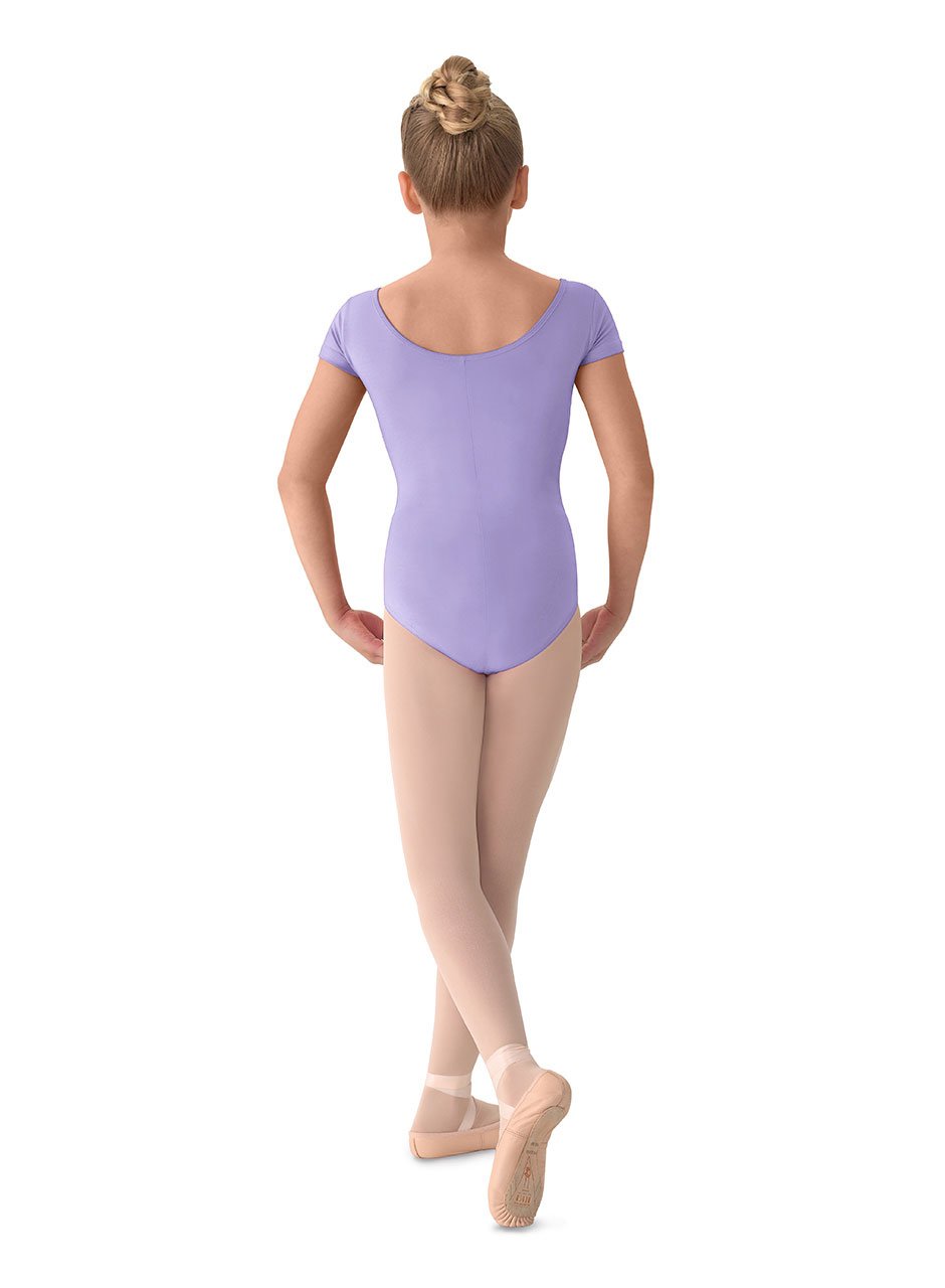 Mirella Girls Princess Seam Cap Sleeve Dance Leotard - Ballet, Gymnastics & Performance Wear for Kids