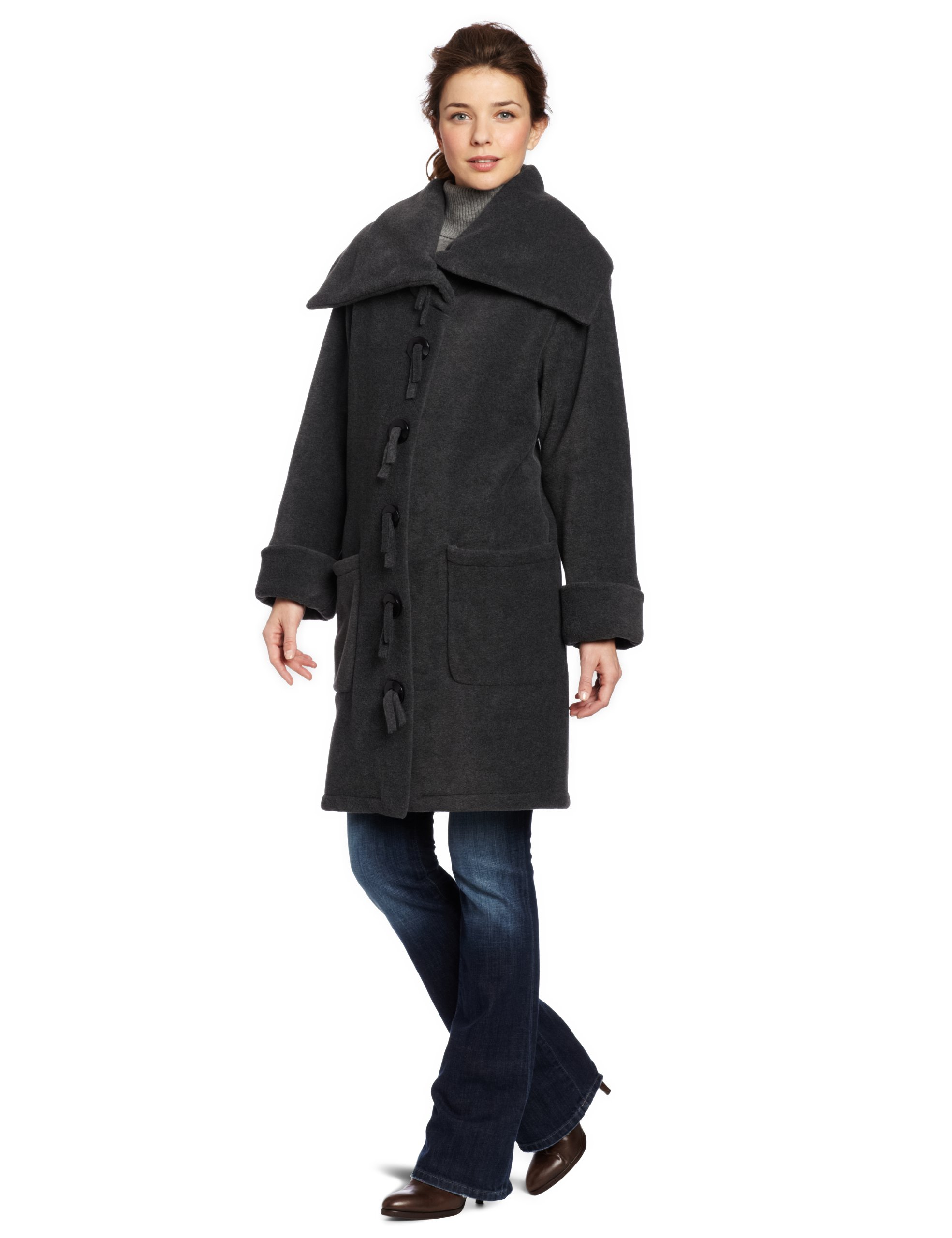Women's Felicity Duffle Coat - Waterproof Winter Jacket with Hood, Warm Quilted Lining for Cold Weather | Outdoor Hiking, Travel & Everyday Wear