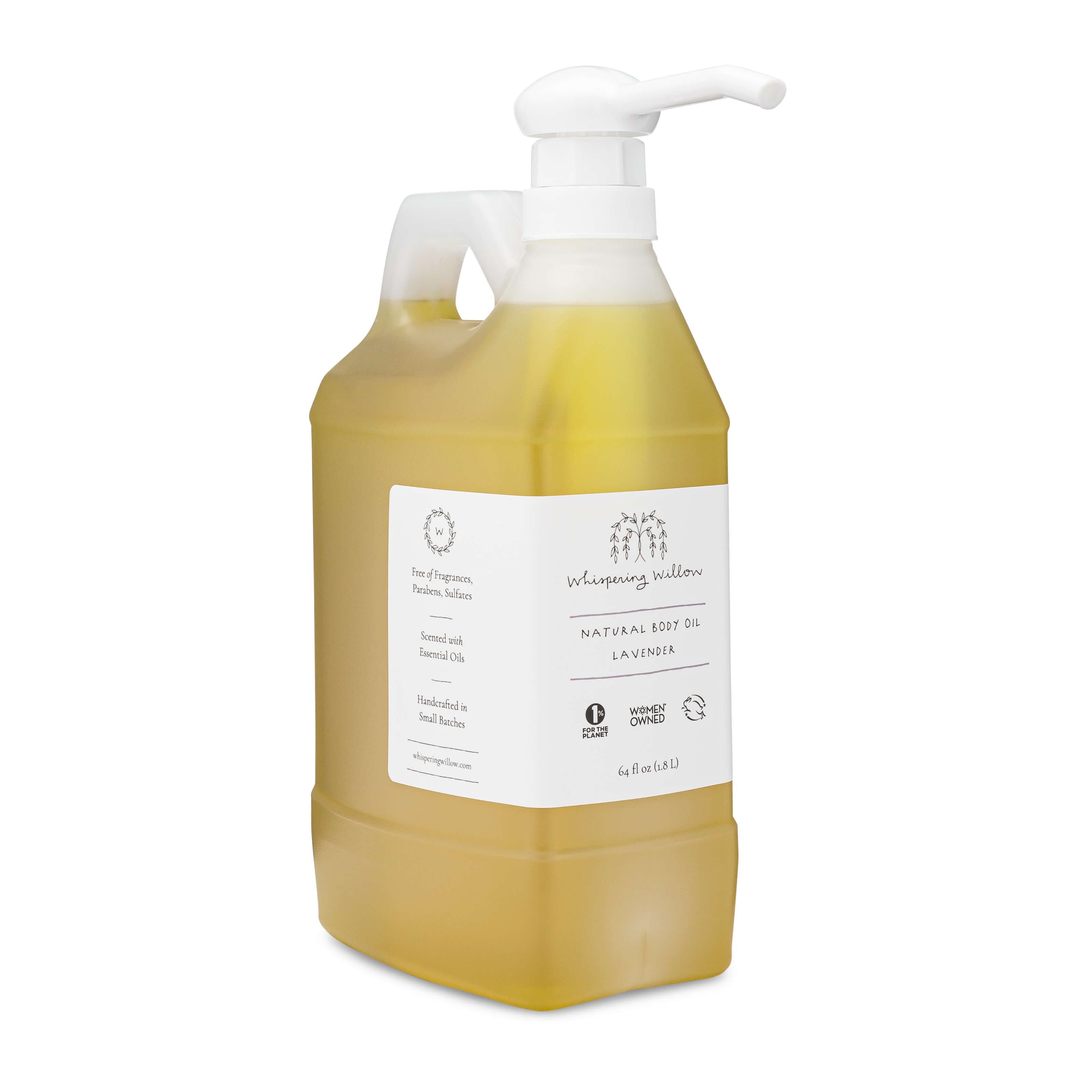 Premium Rose Body Oil Bulk Refill - 100% Natural Hydrating & Nourishing Skin Care for Massage, Aromatherapy & Daily Moisturizing