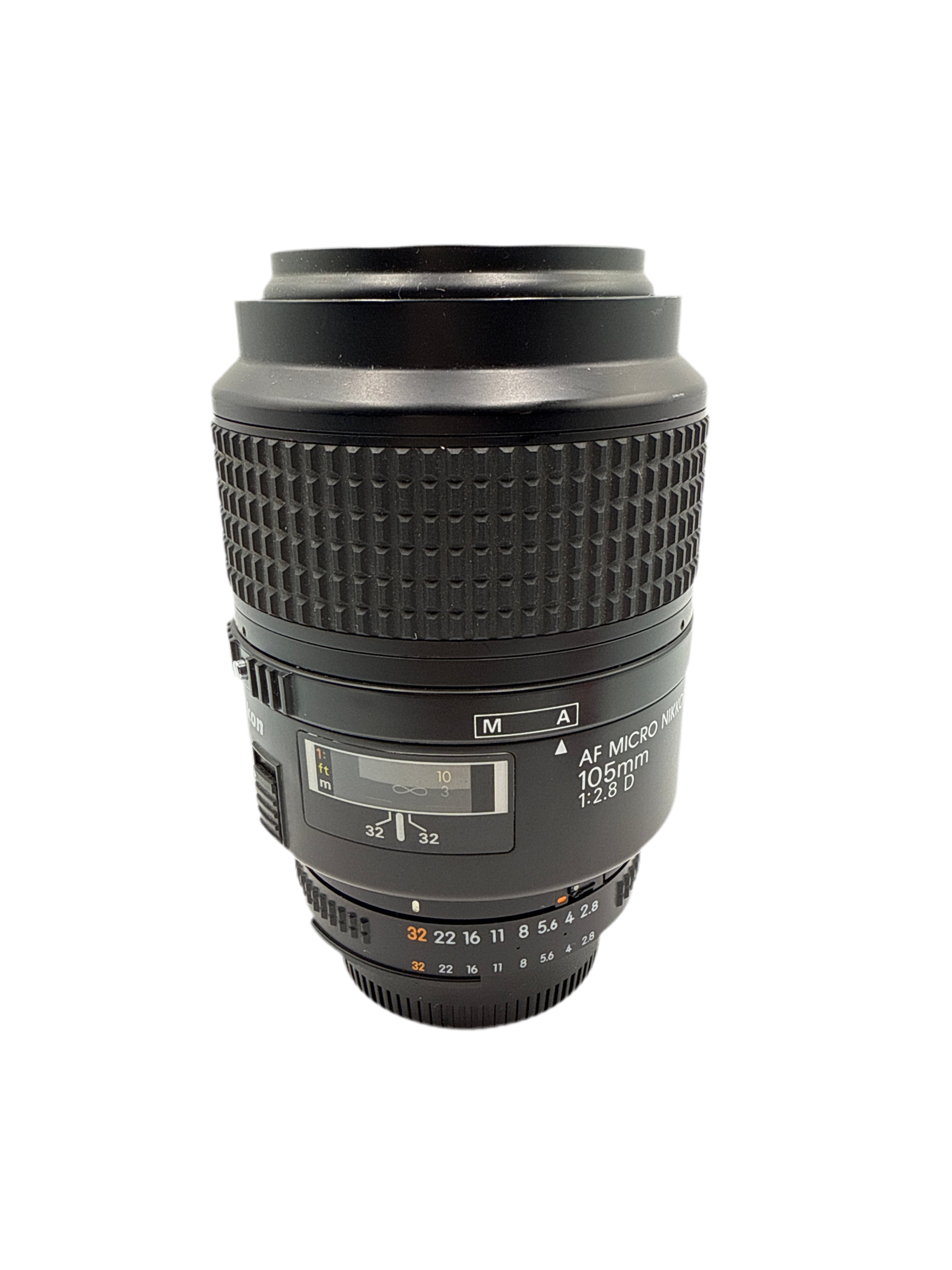 Nikon AF MICRO NIKKOR 105mm f/2.8 D Lens for Macro Photography - Perfect for Portraits, Product Shots & Close-Up Nature Photography