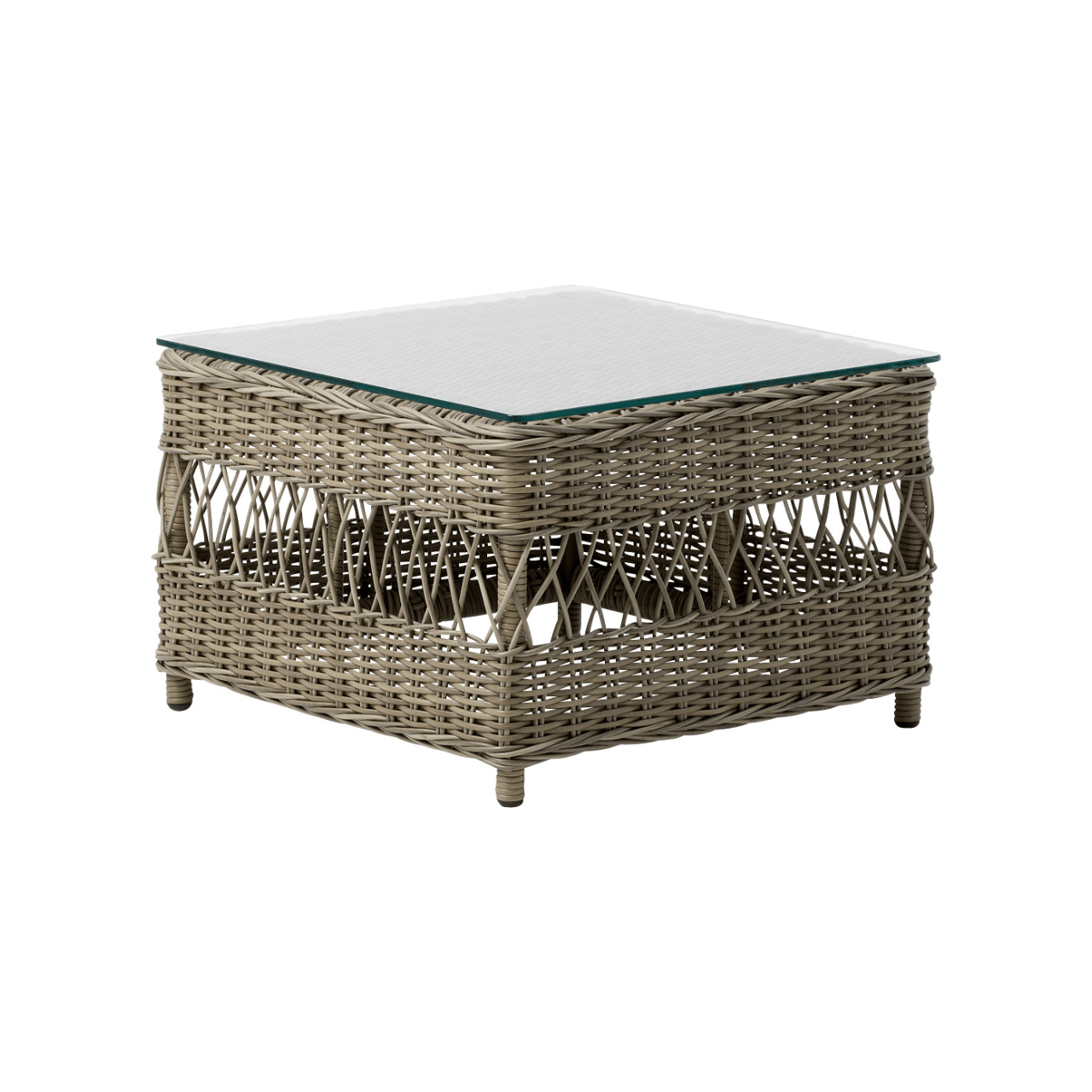 Anna Modern Side Table with Tempered Glass Top - Stylish End Table for Living Room, Bedroom, or Office - Perfect for Coffee, Books, and Decor