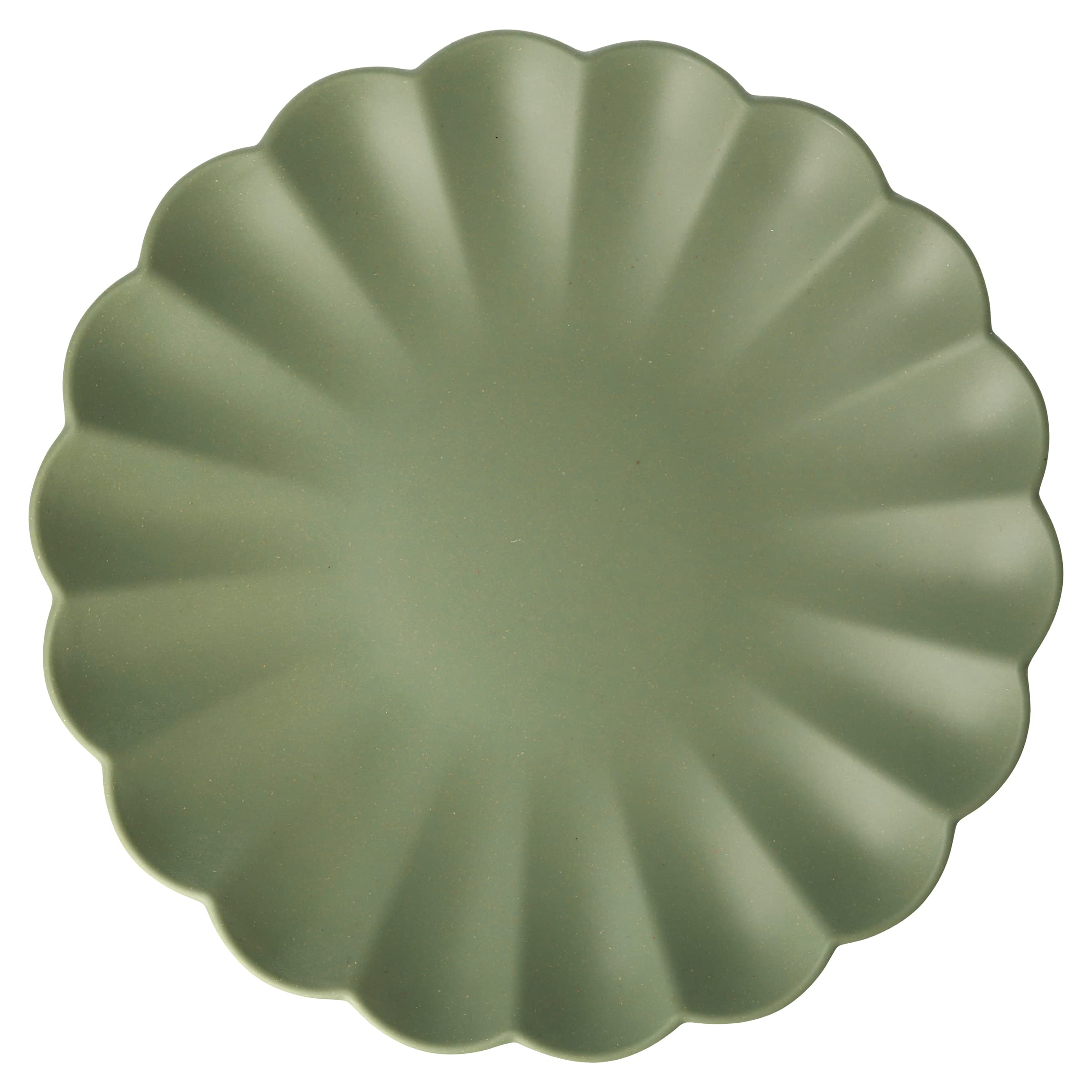 Eco-Friendly Reusable Bamboo Plates Set of 6 - 2 Sizes (8