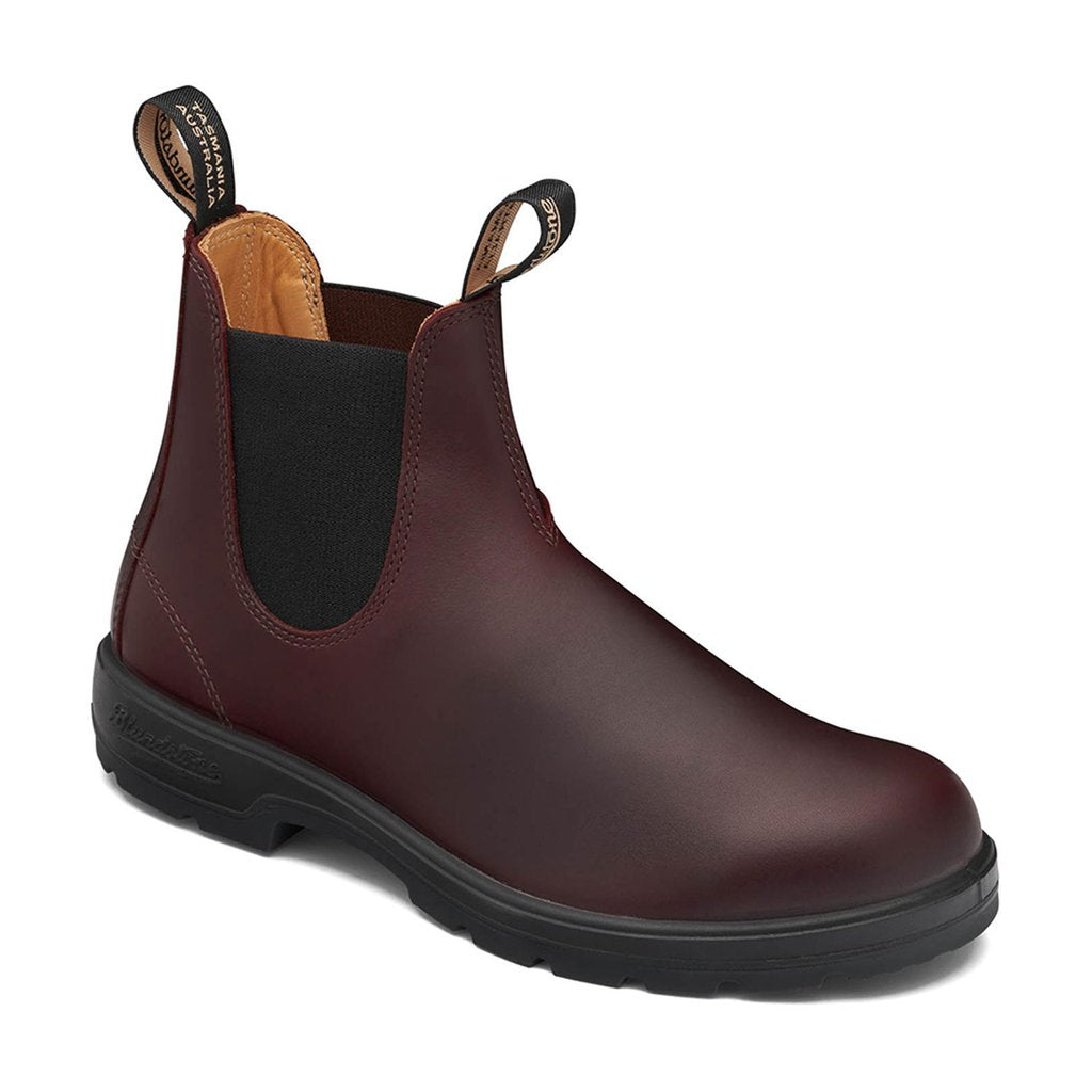 Blundstone 2130 Classic Chelsea Boots - Waterproof Leather Ankle Boots for Men & Women - Auburn Brown - Perfect for Work, Hiking & Outdoor Adventures