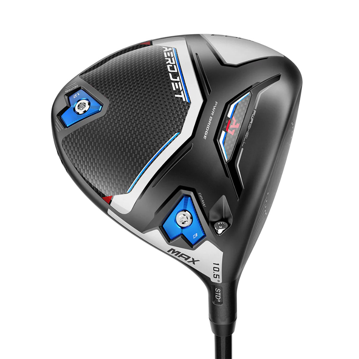 Cobra AEROJET MAX Right Hand Men's Golf Driver - High Performance Titanium Driver for Long Distance Shots | Perfect for Golf Tournaments & Driving Range Practice