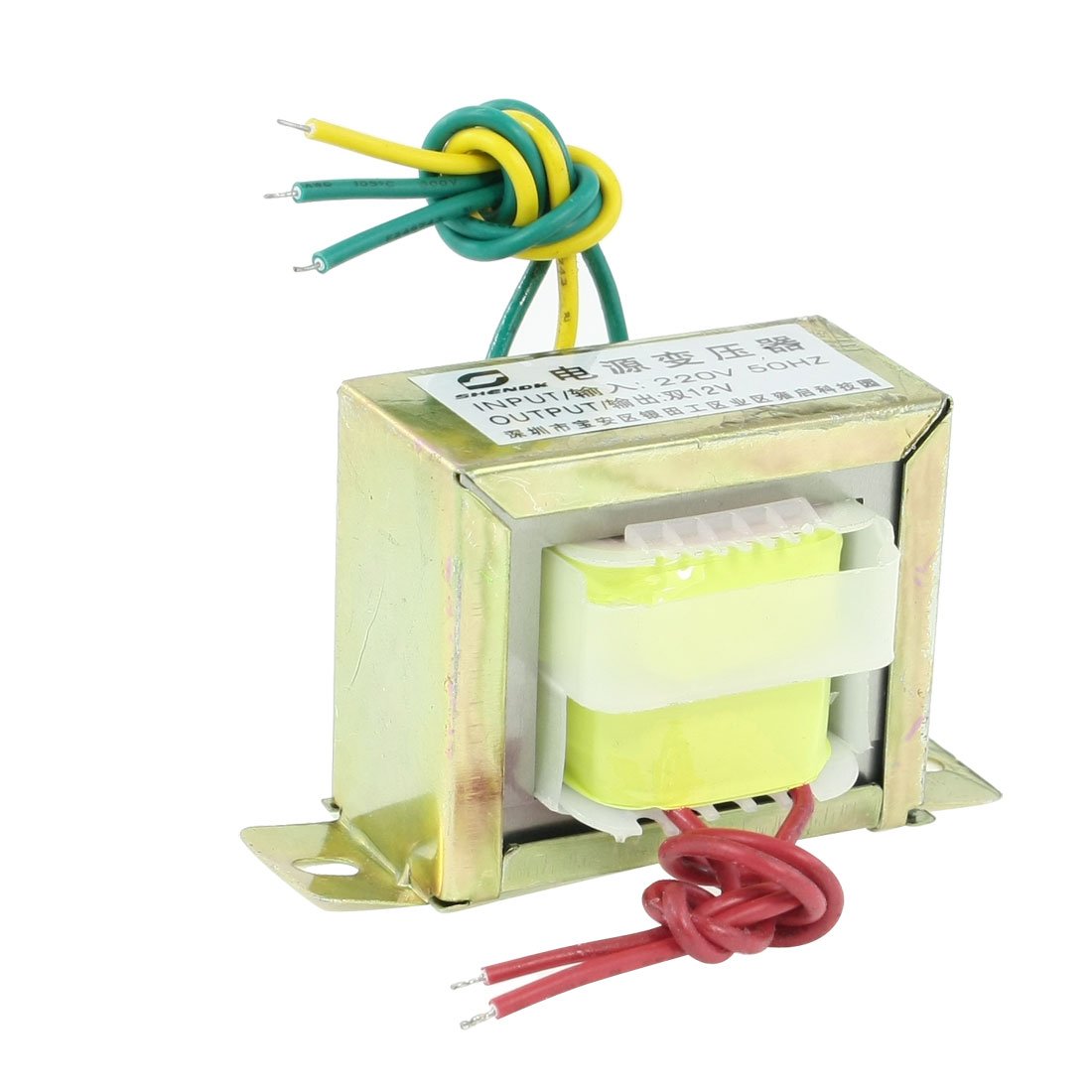 220V 50Hz to 110V 60Hz Step Down Power Converter - Vertical Mount Metal Shell EI Transformer for US Appliances - Perfect for Travel, Home & Office Use with Electronics from Europe/Asia